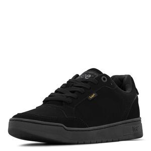 Lee Roland Mens Sneaker, Black/Black, 11